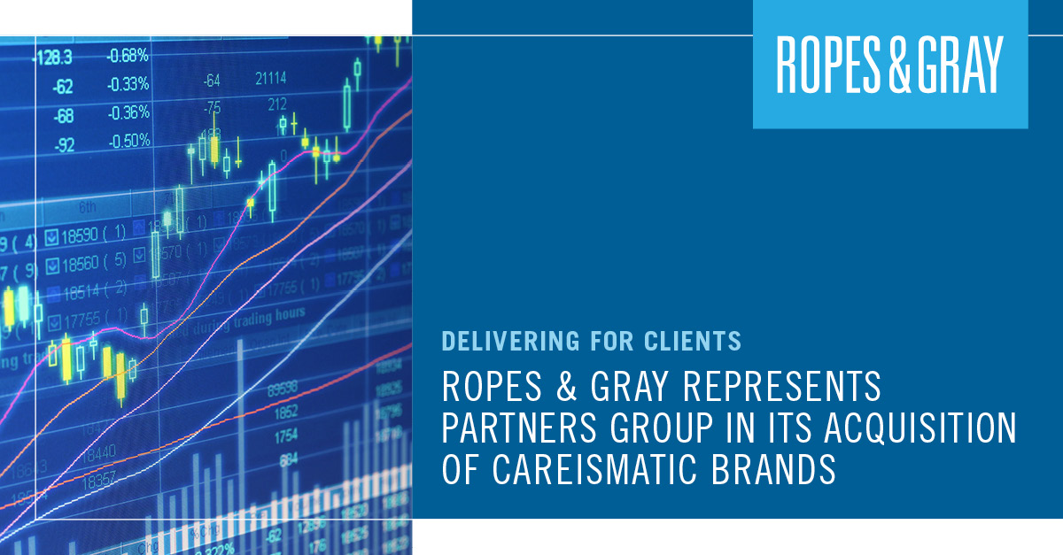 Ropes & Gray Represents Partners Group in its Acquisition of