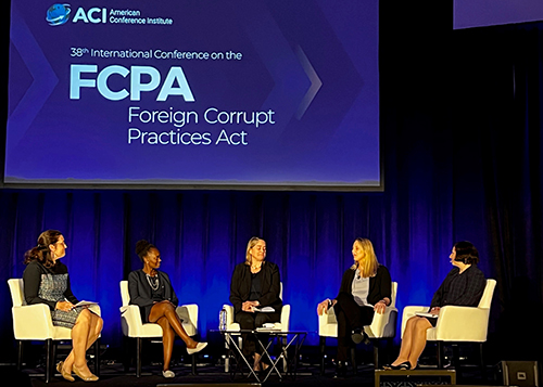 Anti-Corruption and International Risk Co-Chairs Present at ACI FCPA Conference