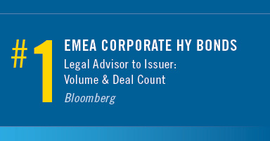 number 1 emea corporate hy bonds